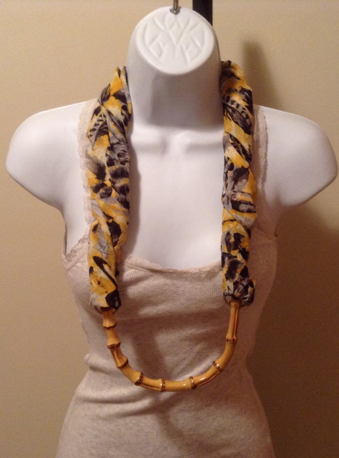 Kkollection bamboo necklace