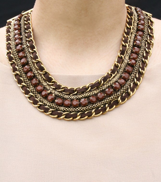 Deep Mocha Necklace