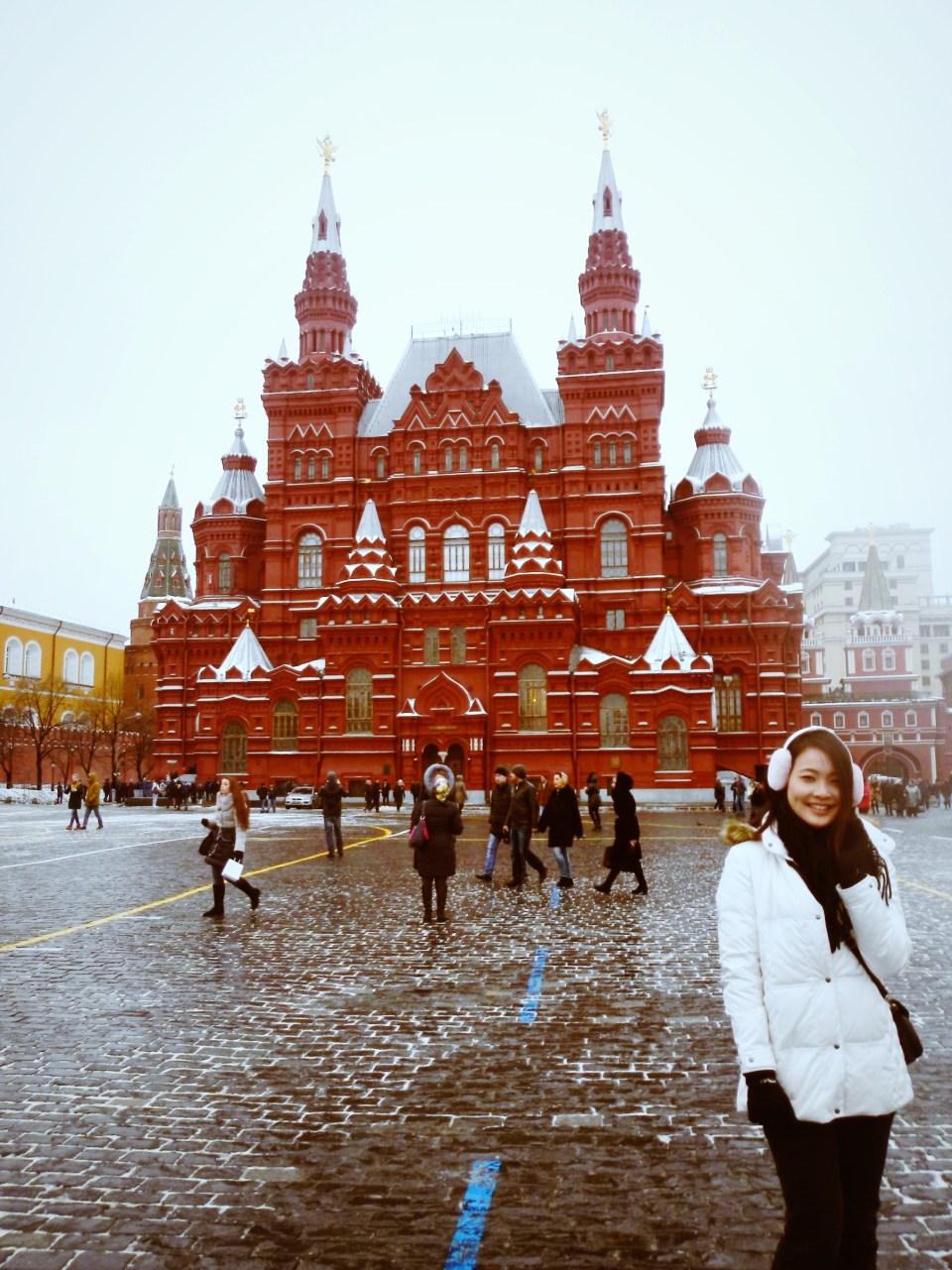 Moscow Red Square Blogger