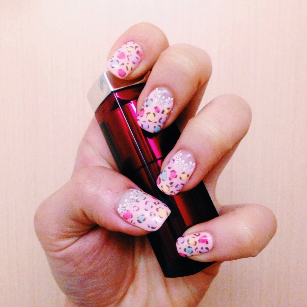 My Pink Leopard&nbsp;Manicure