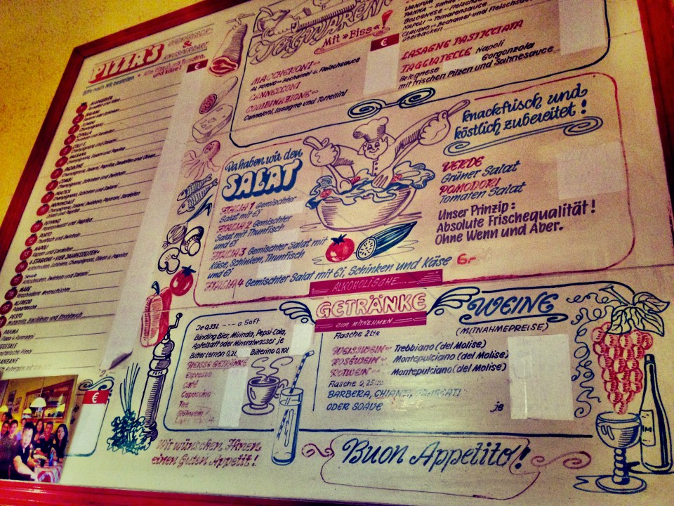 Old Man Pizza Frankfurt Menu