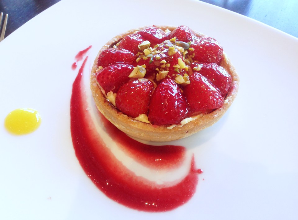 Sydney Guylian Cafe Strawberry Tart