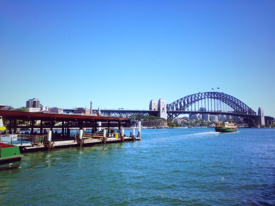 Sydney Harbour Bridge So Blue
