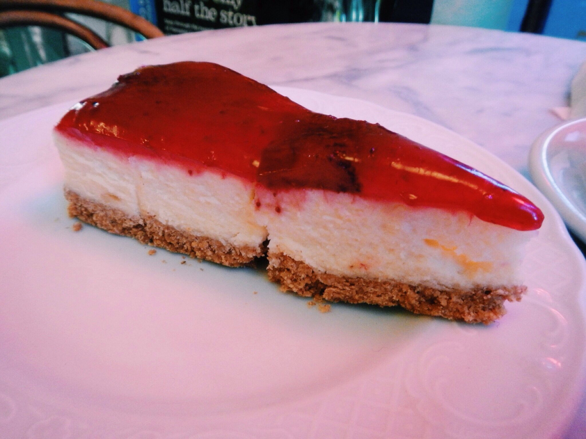 Charles Dickens Coffee House Cheesecake