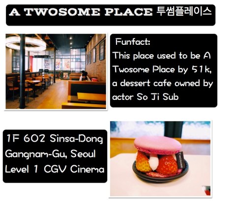 Twosome Place Cafe