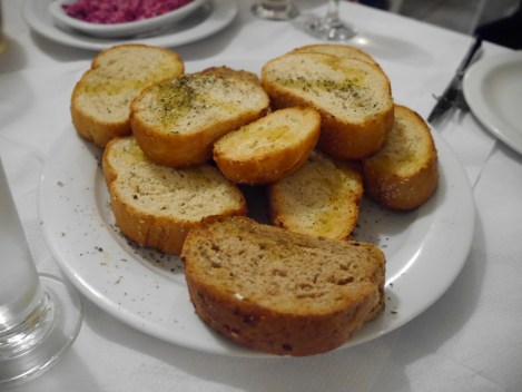 garlic bread in greece