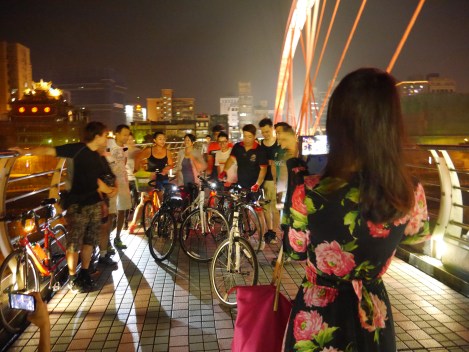 Taiwan Rainbow Bridge Keelung River