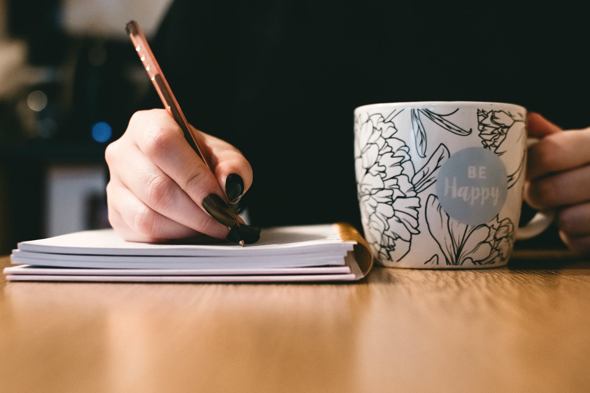 When writing feels good again